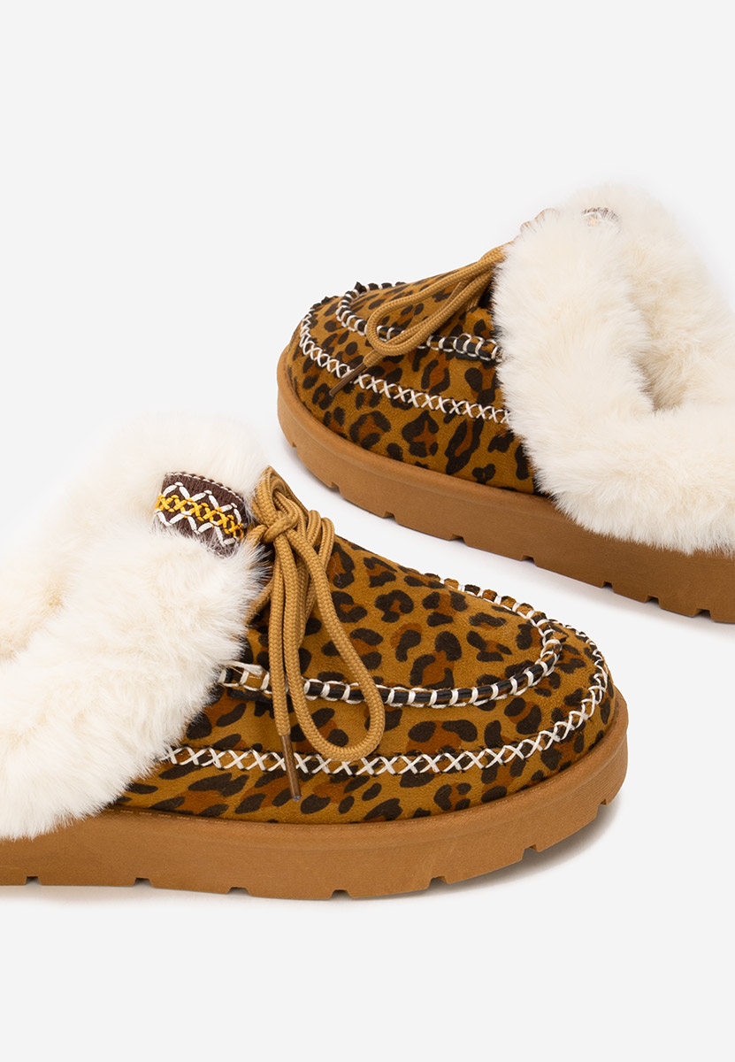 Ženske klompa Leainia V2 leopardi