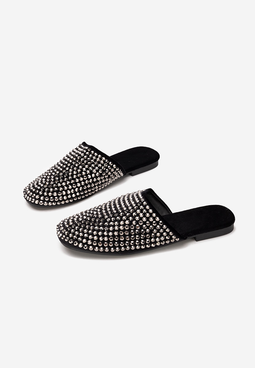 Papuče za ženske Sirina crno