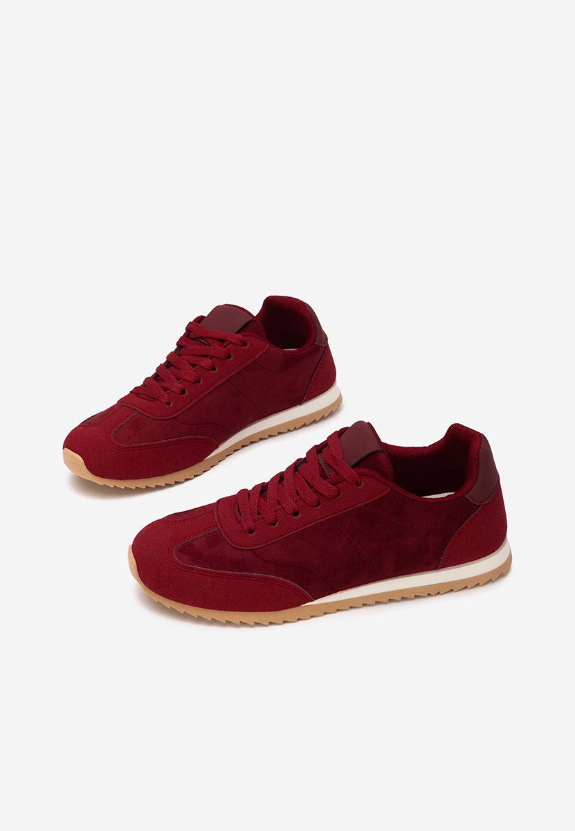 Ženske sneakers Crinea vinsko crvena