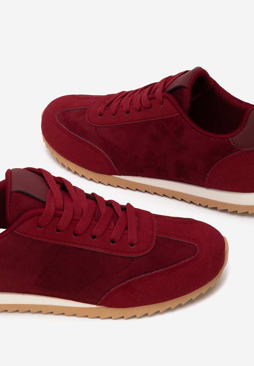 Ženske sneakers Crinea vinsko crvena