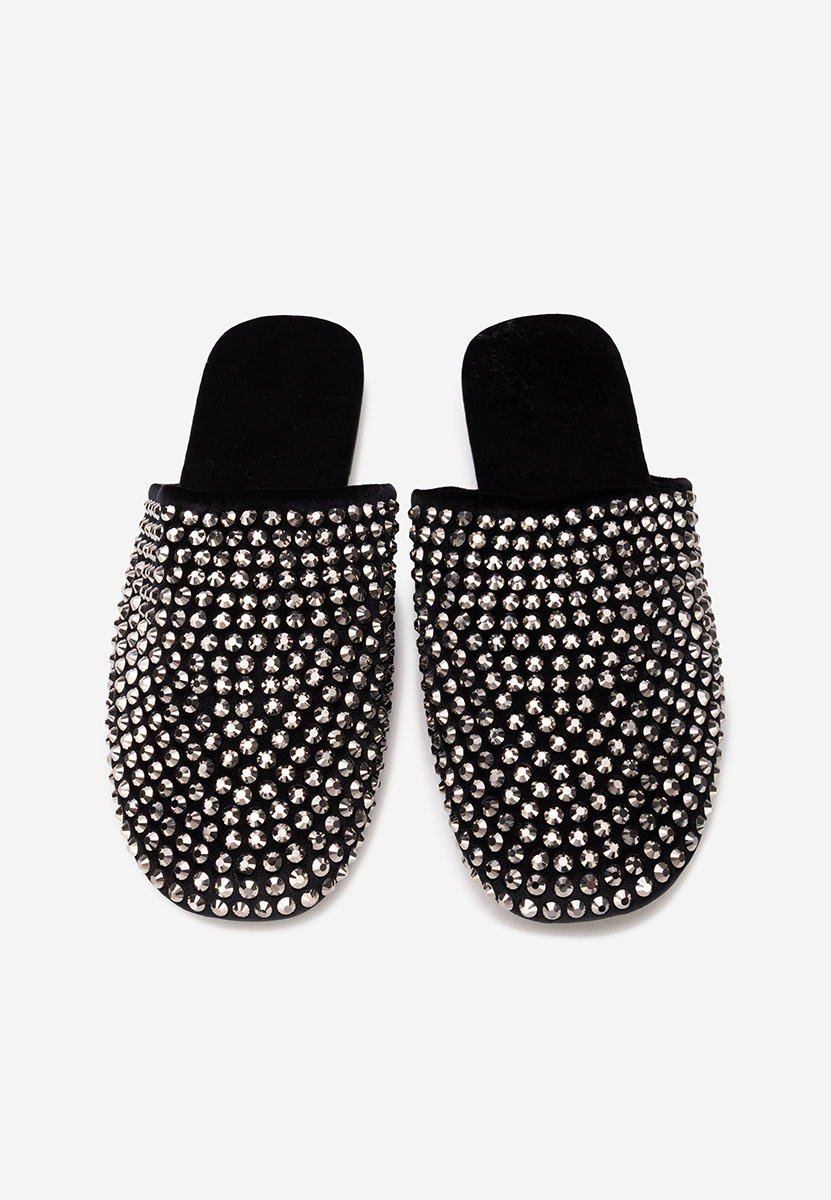 Papuče za ženske Sirina crno