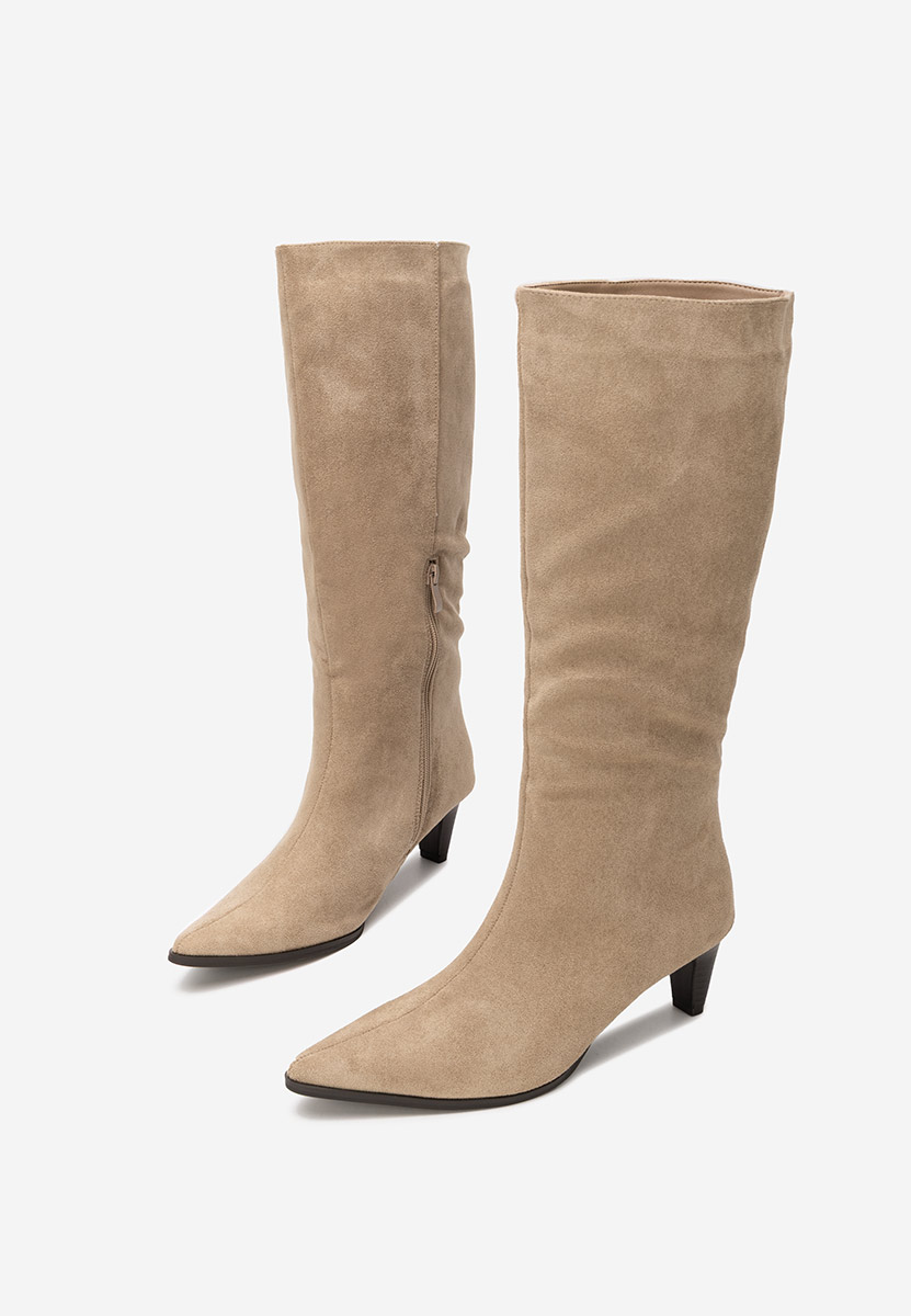 Elegantne čizme Favora kaki