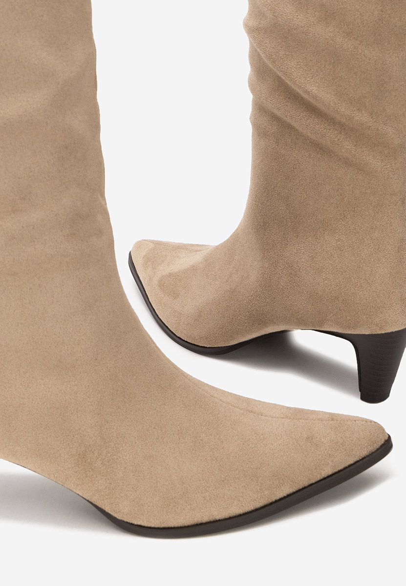 Elegantne čizme Favora kaki