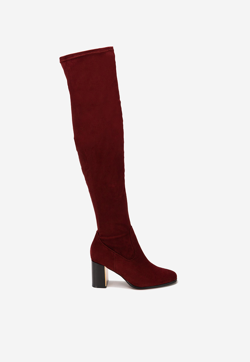 Čiizme iznad koljena Jeanne V2 granat