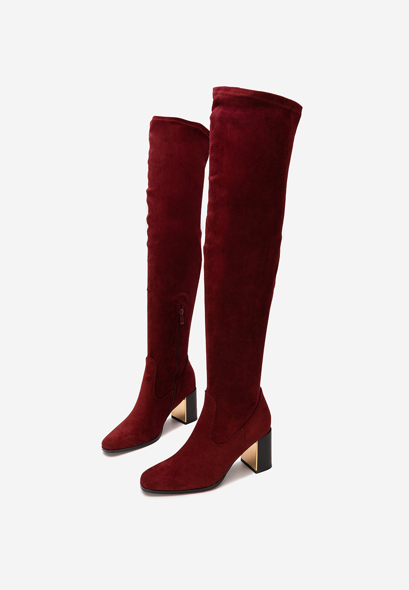 Čiizme iznad koljena Jeanne V2 granat