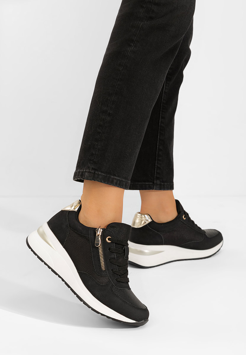 Tenisice na punu petu Floreia crno