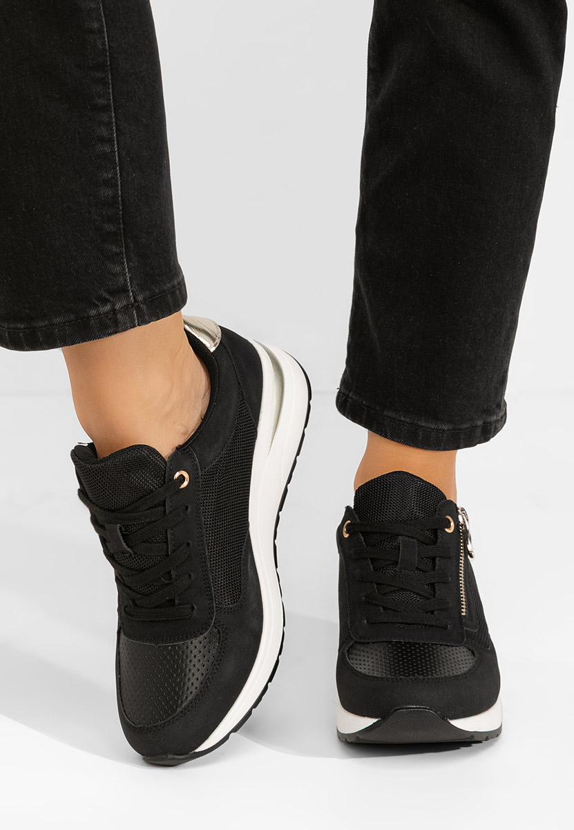 Tenisice na punu petu Floreia crno