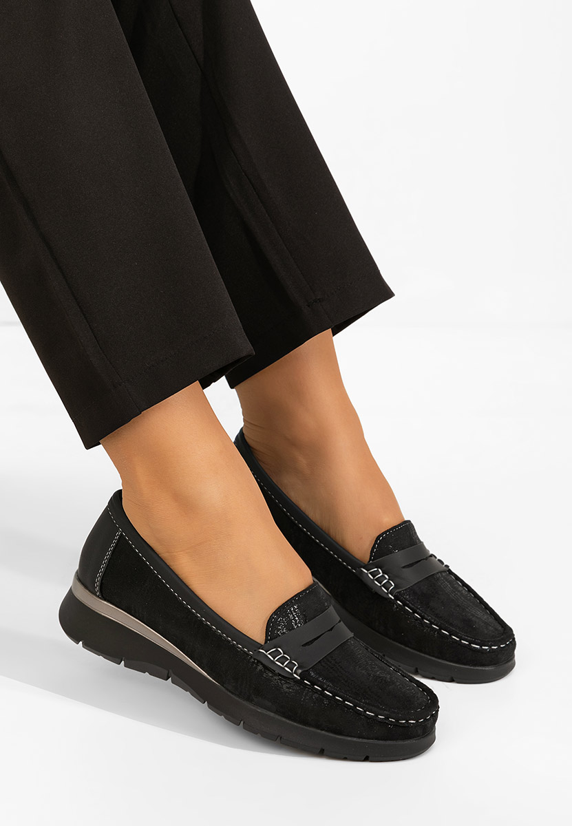 Ženske mokasinke Martinea crno