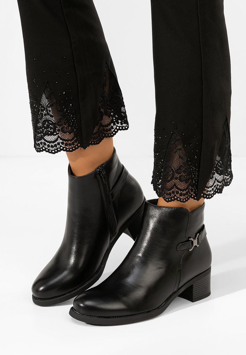 Ženske gležnjače Ilvoria crno