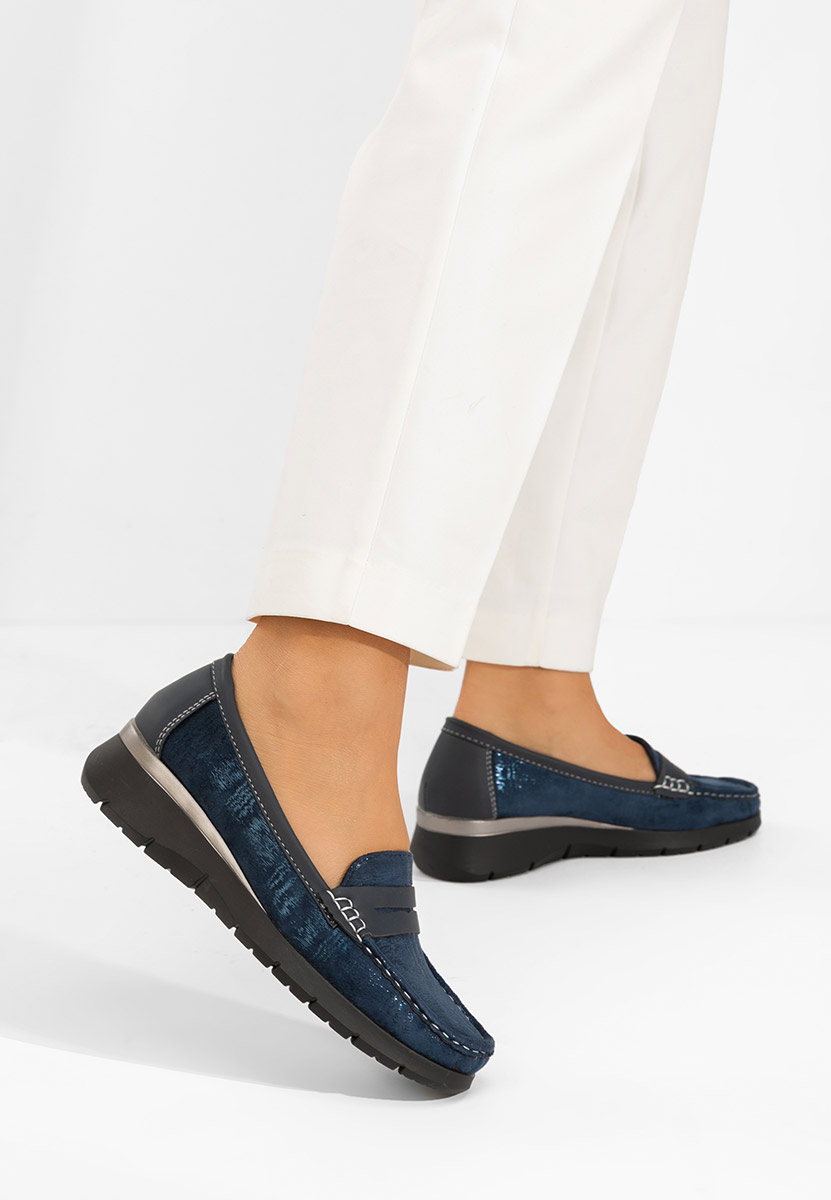 Ženske mokasinke Martinea plavi