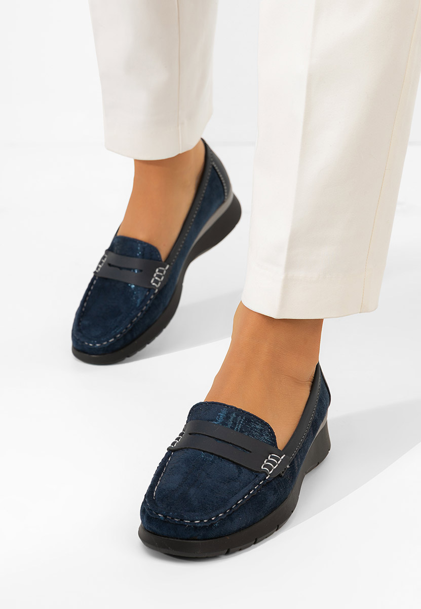 Ženske mokasinke Martinea plavi