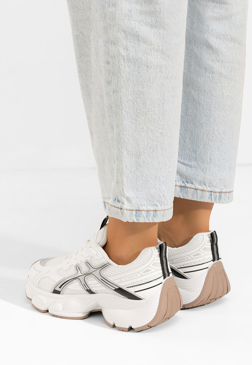 Tenisice na punu petu Kaliora bijele