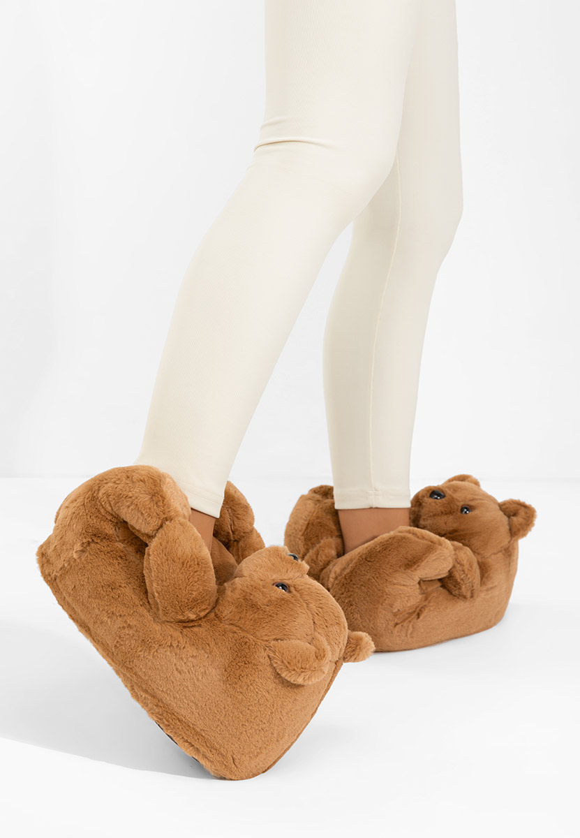 Kućna obuća Teddy kaki