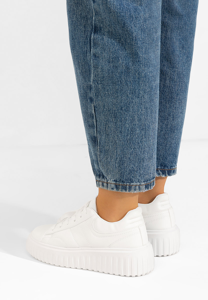 Tenisice sa platformom Raula V2 bijele