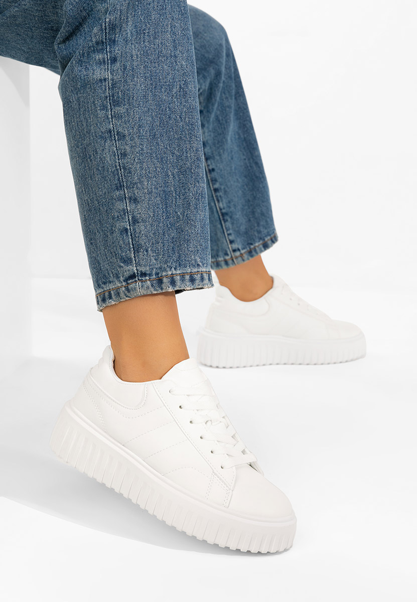 Tenisice sa platformom Raula V2 bijele