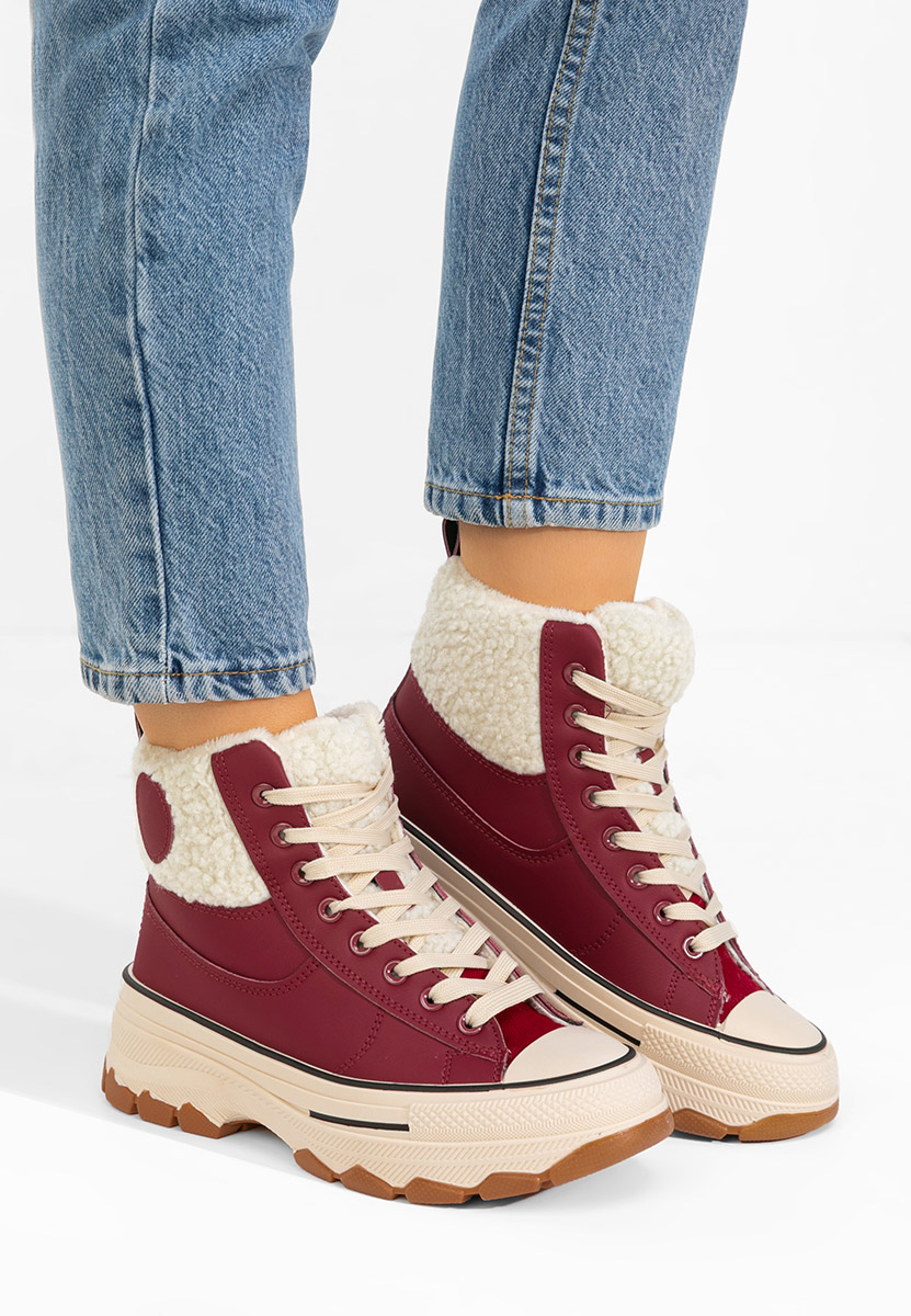 Tenisice ženske Oziana vinsko crvena