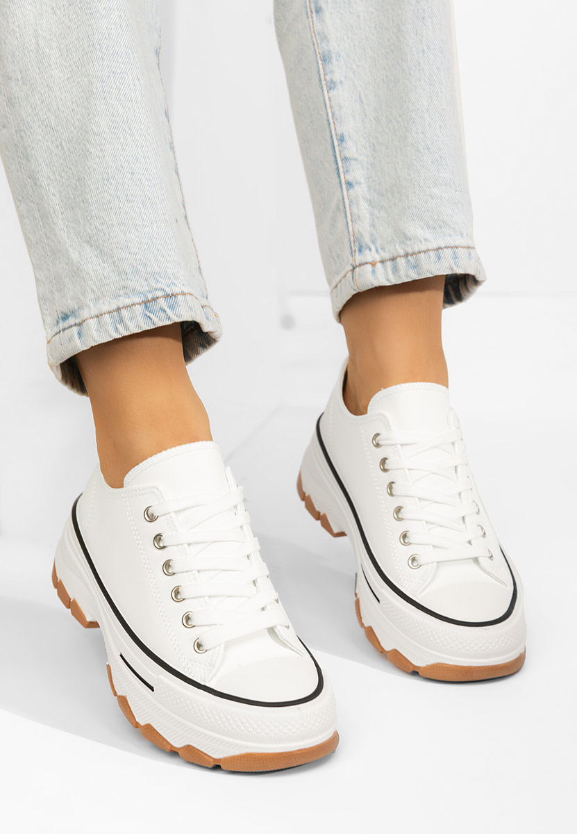 Tenisice s Platformom Raviana V4 bijele