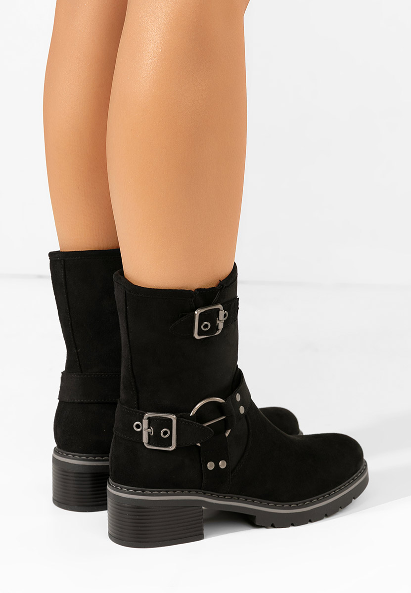 Ženske gležnjače Gleira crno