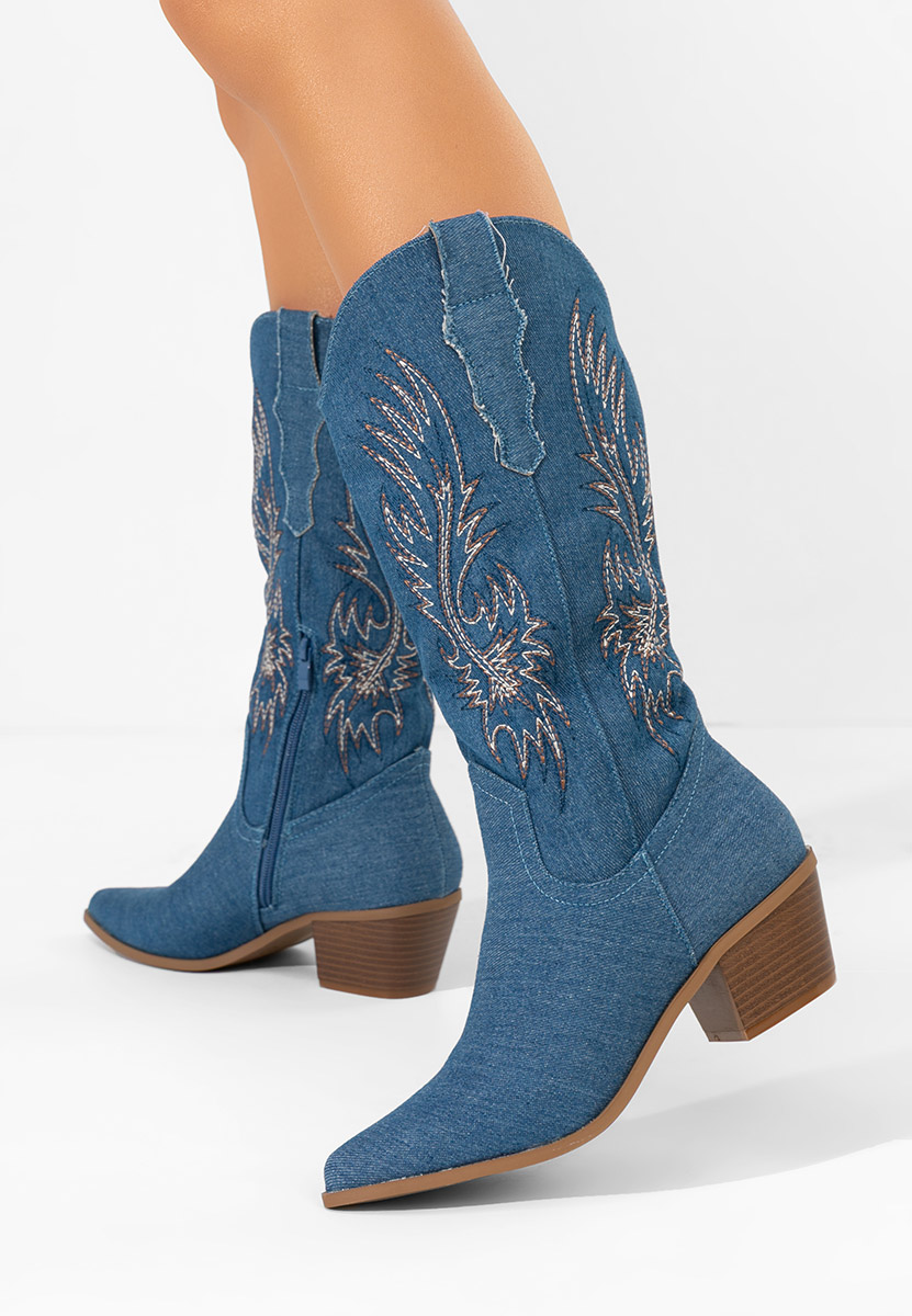 Kaubojske čizme Tivaria denim