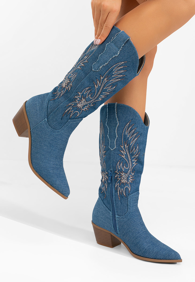 Kaubojske čizme Tivaria denim