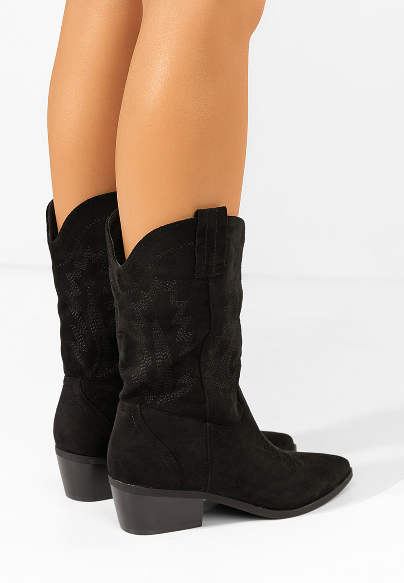 Kaubojske čizme Brevaya crno