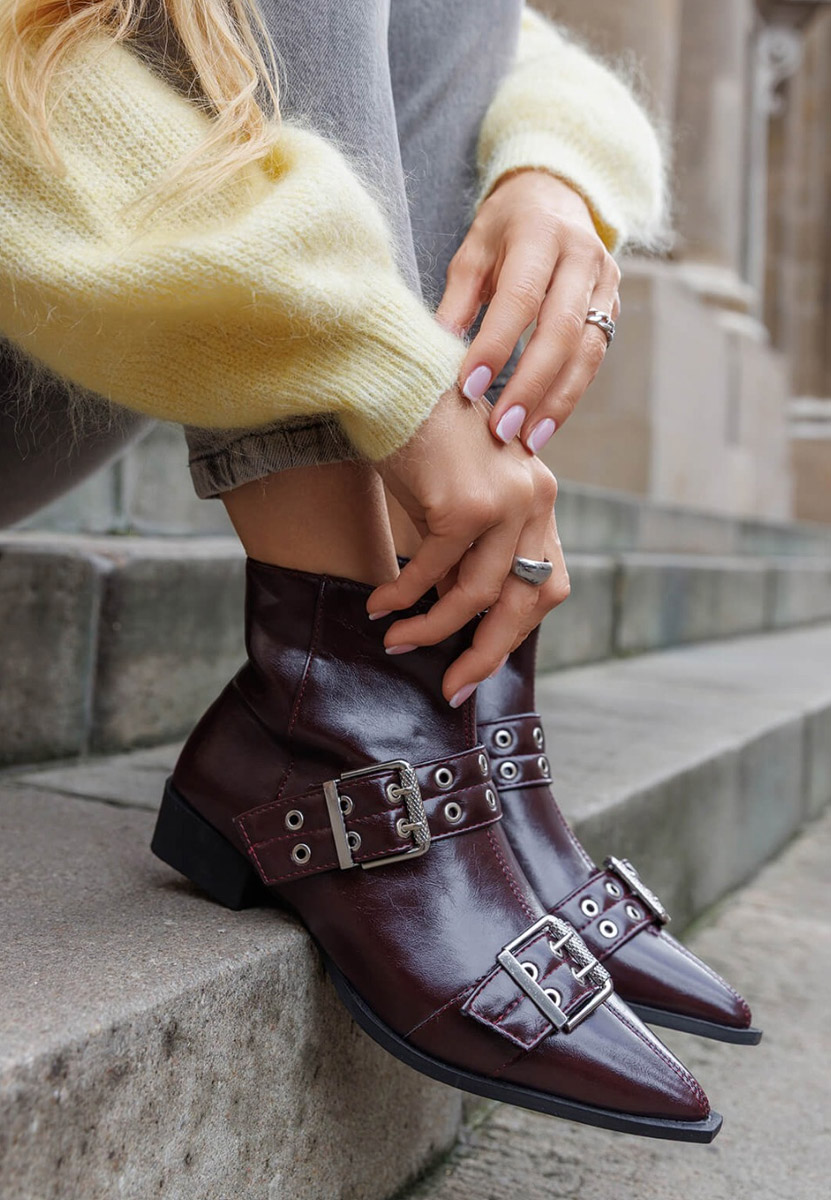 Ženske polučizme Invera granat