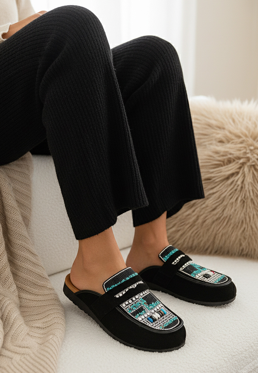 Ženske klompa Marlie crno