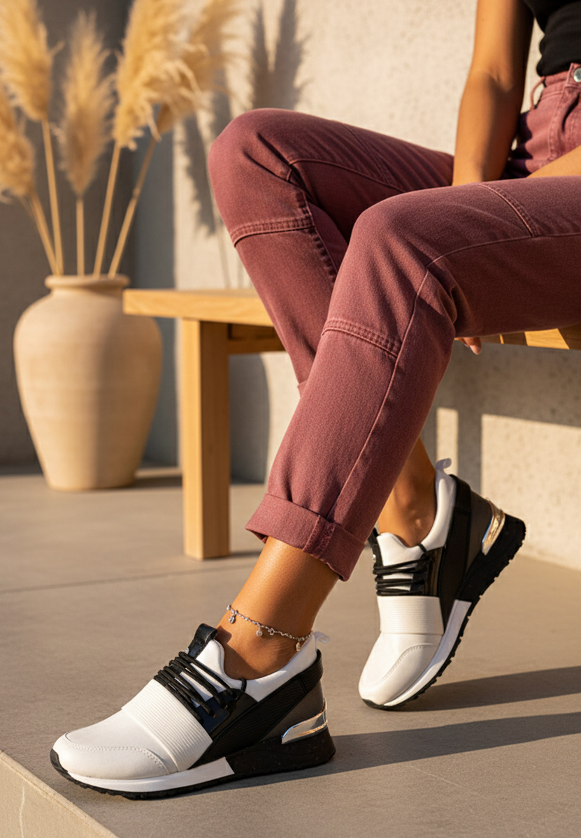 Ženske sneakers Camy bijele