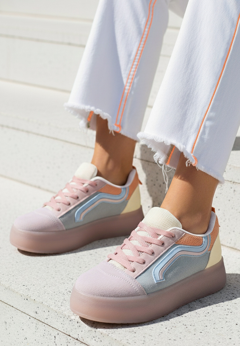 Ženske sneakers Davira ljubičasto