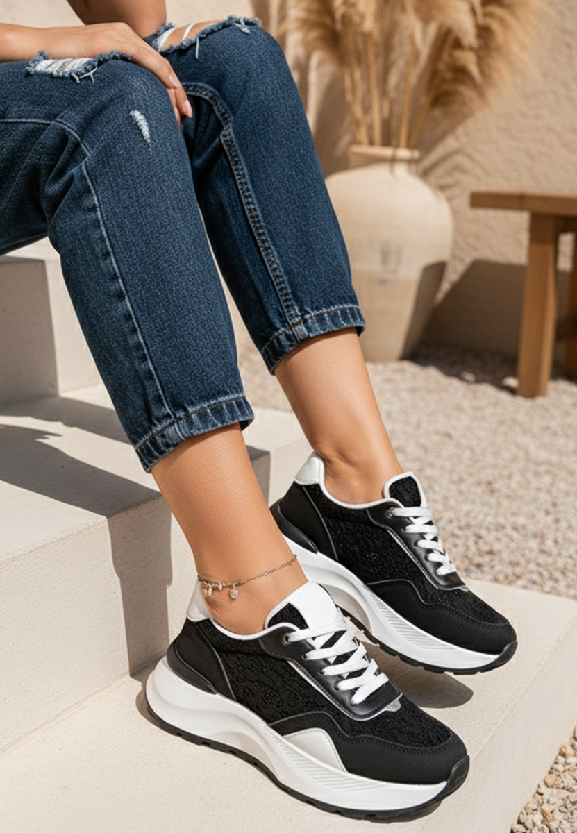 Ženske sneakers Enida crno