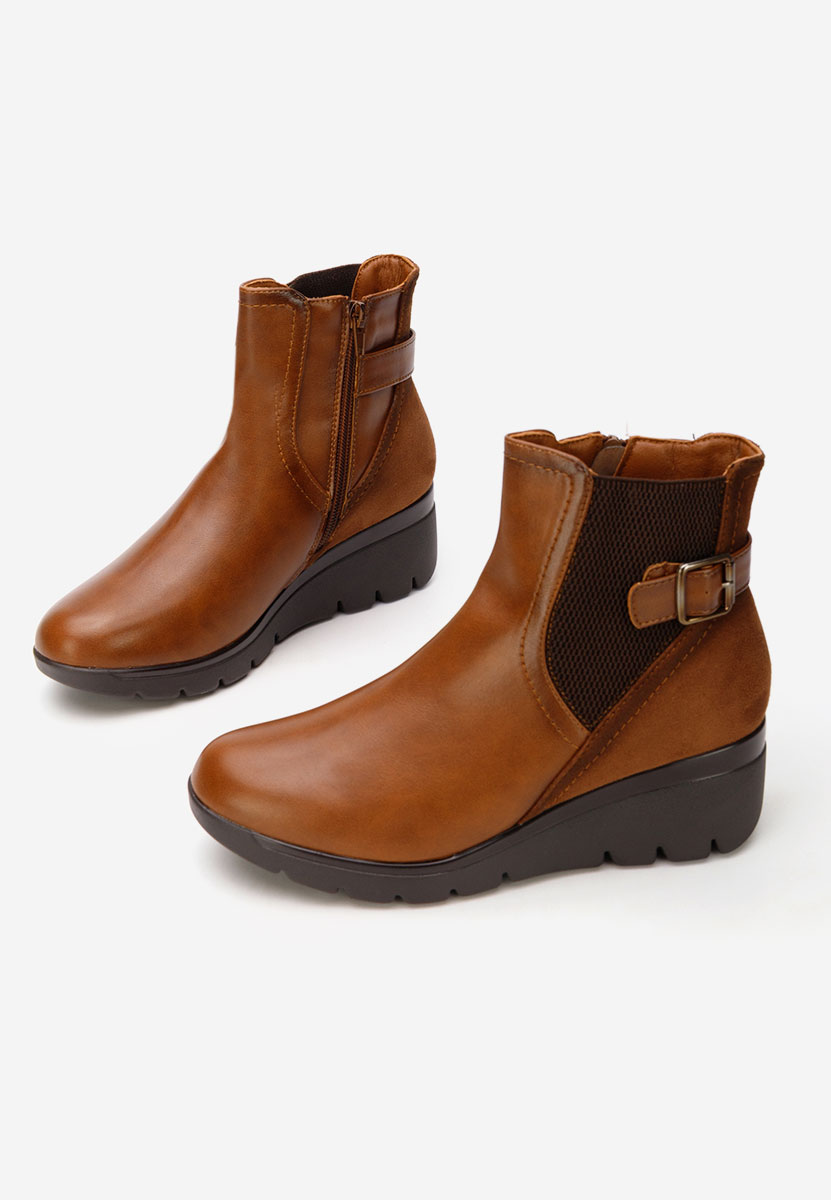 Gležnjače na punu petu Ritama braon