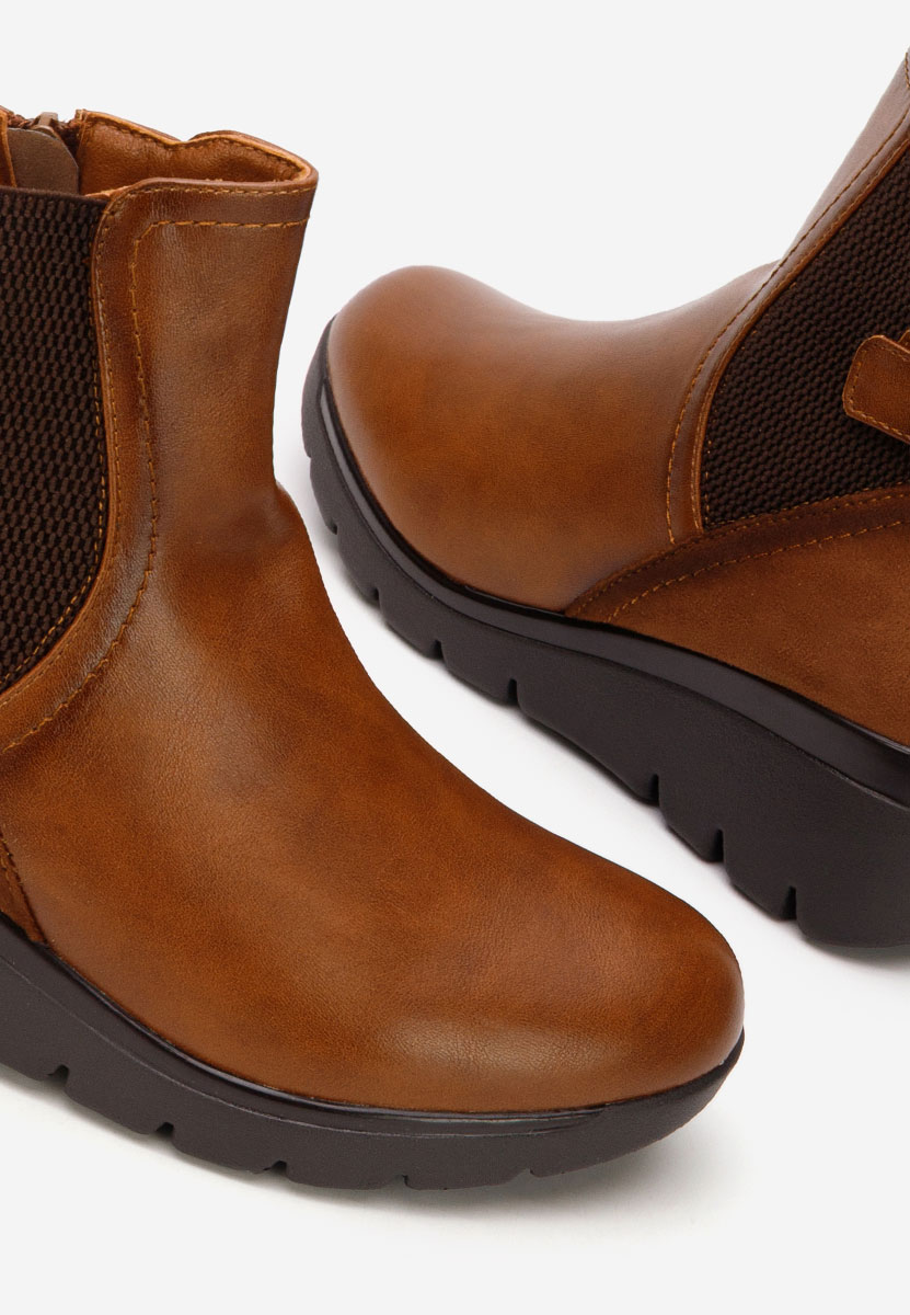 Gležnjače na punu petu Ritama braon