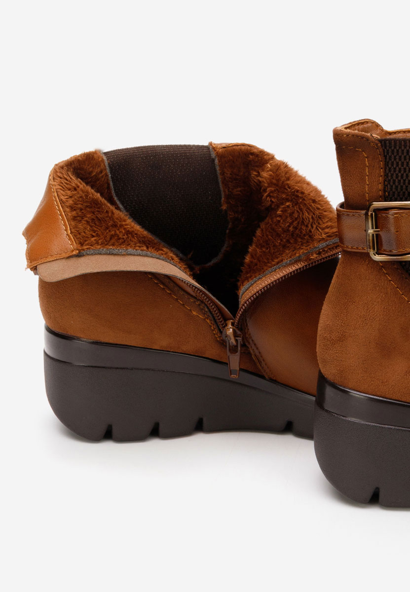 Gležnjače na punu petu Ritama braon