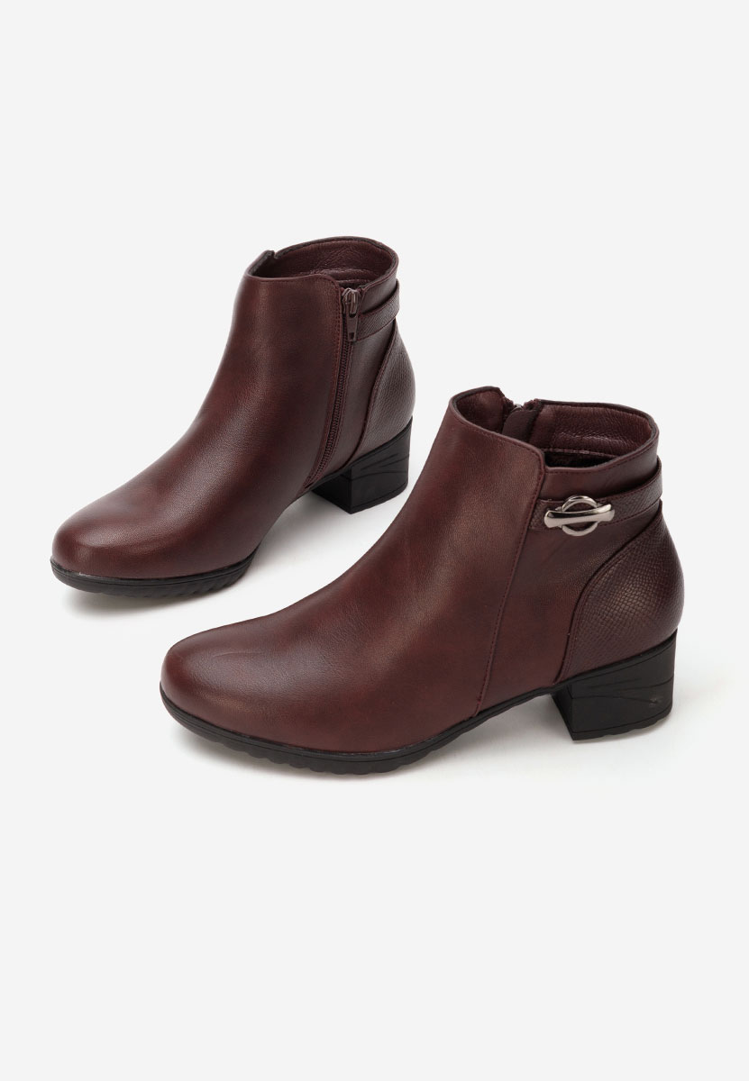 Ženske gležnjače Doviera granat