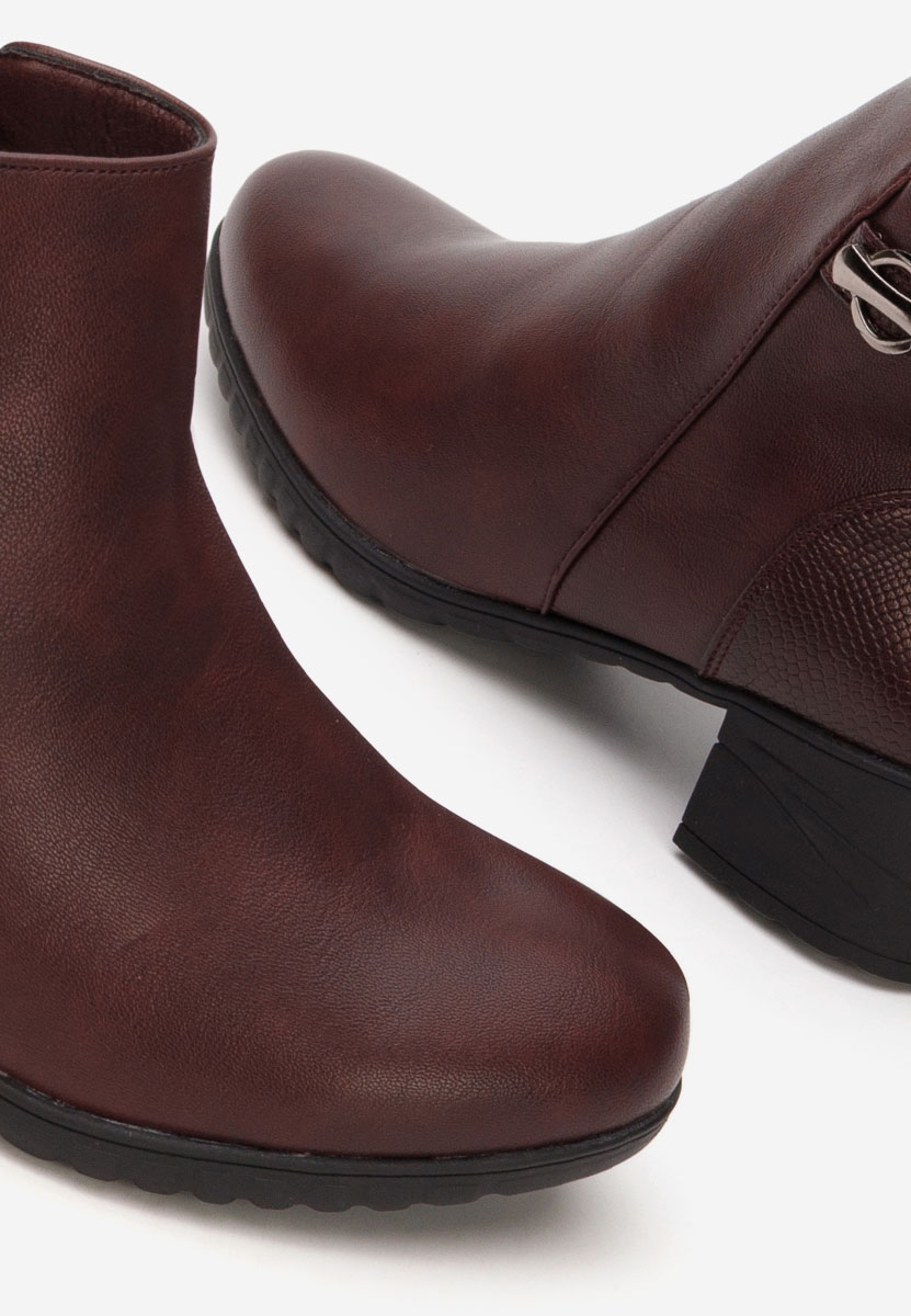 Ženske gležnjače Doviera granat