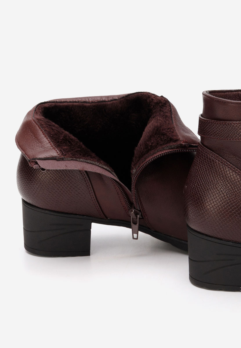 Ženske gležnjače Doviera granat