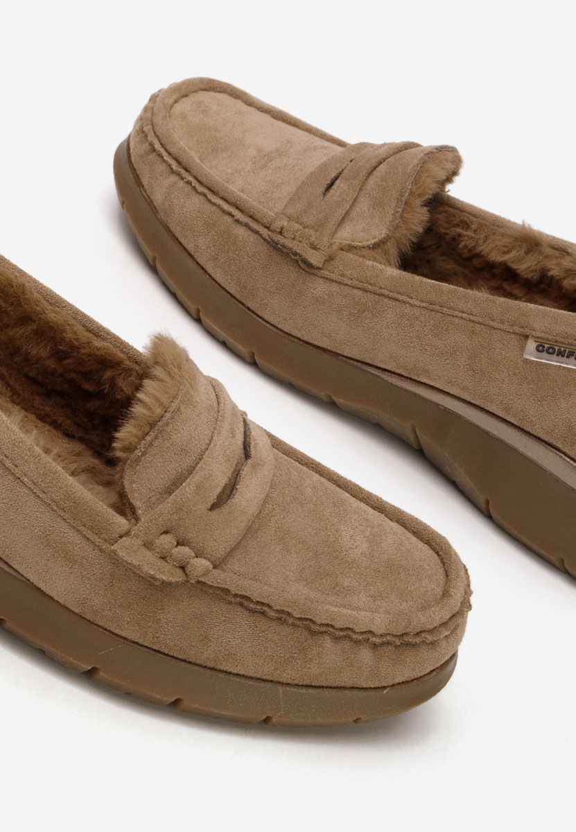 Mokasinke na punu petu Hazelia kaki