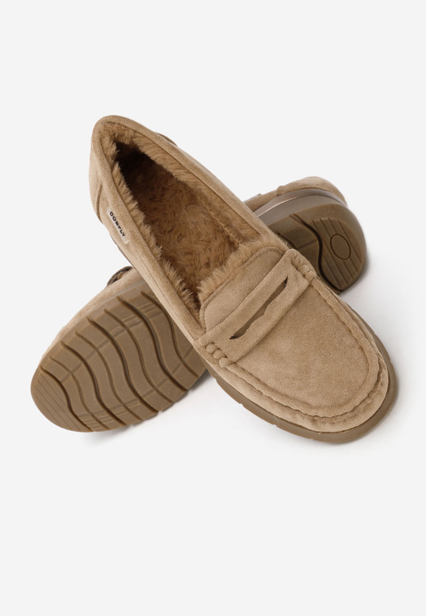 Mokasinke na punu petu Hazelia kaki