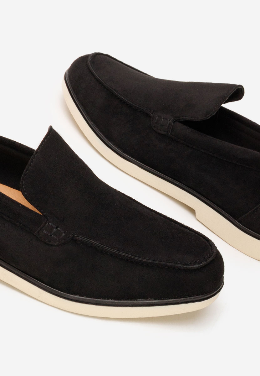 Muški mokasinke Odens crno