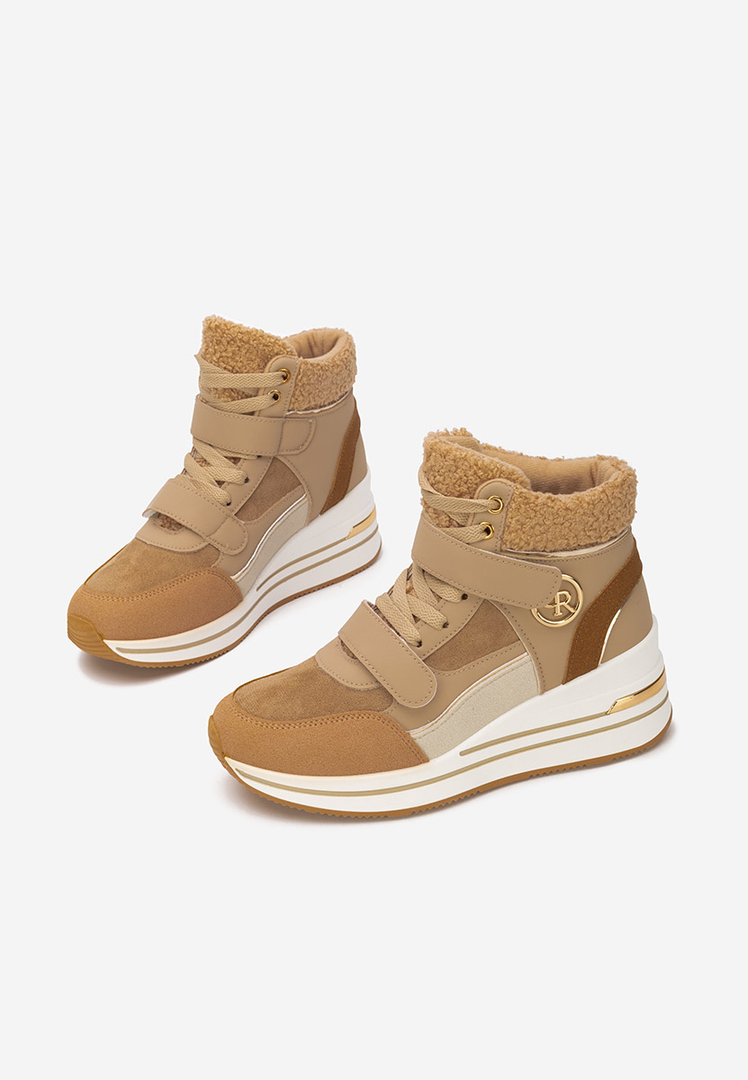 High-Top Sneakers Velaris kaki