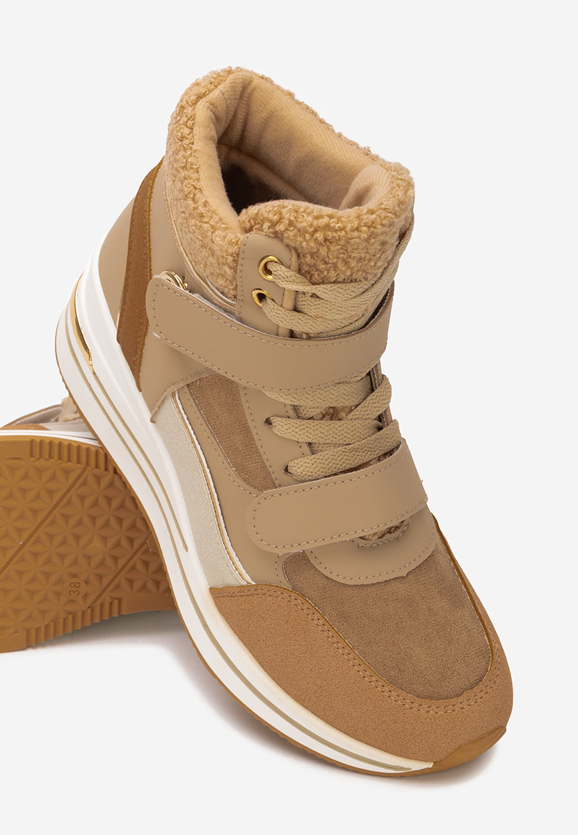 High-Top Sneakers Velaris kaki