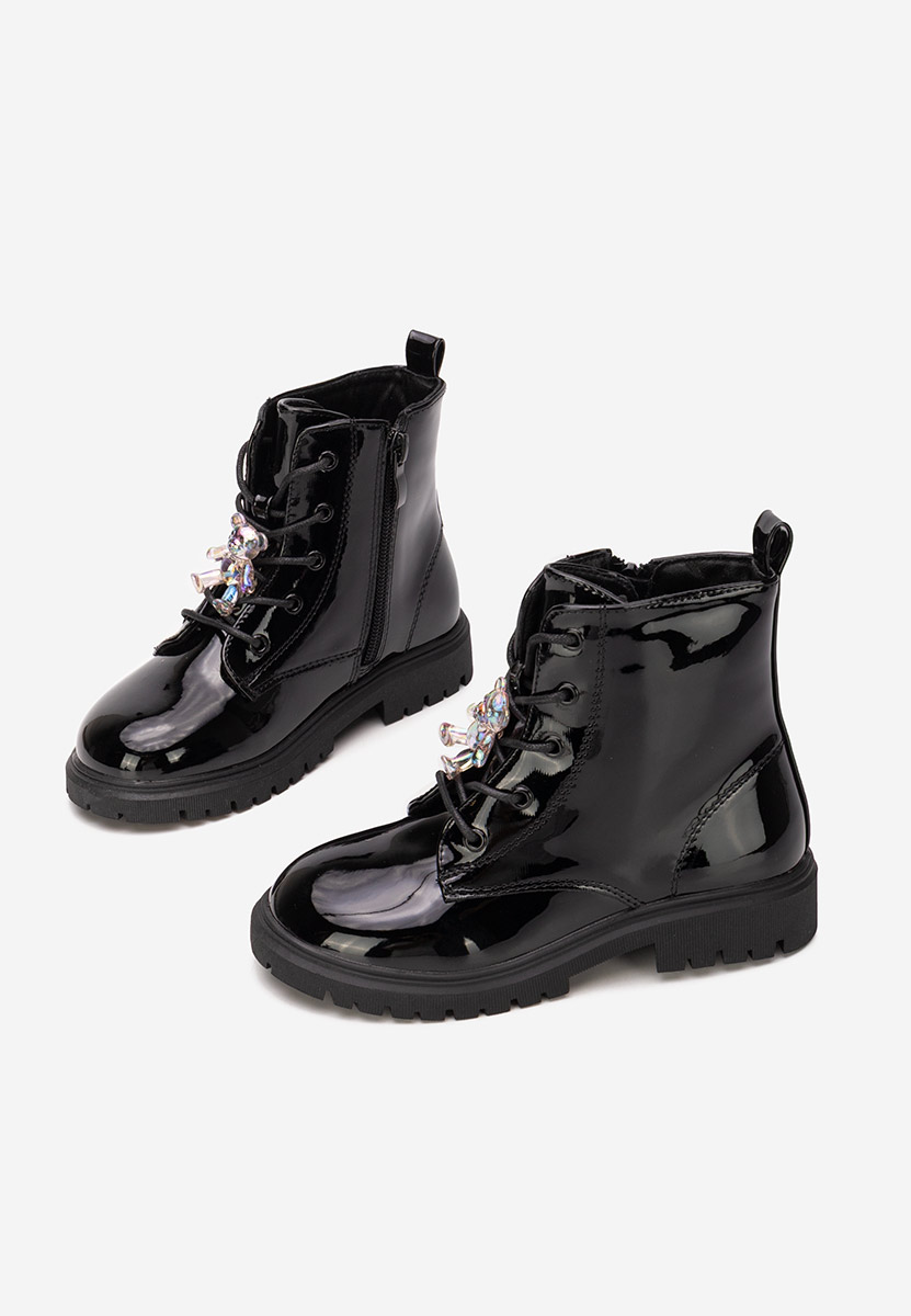 Gležnjače za djevojčice Andonia crno