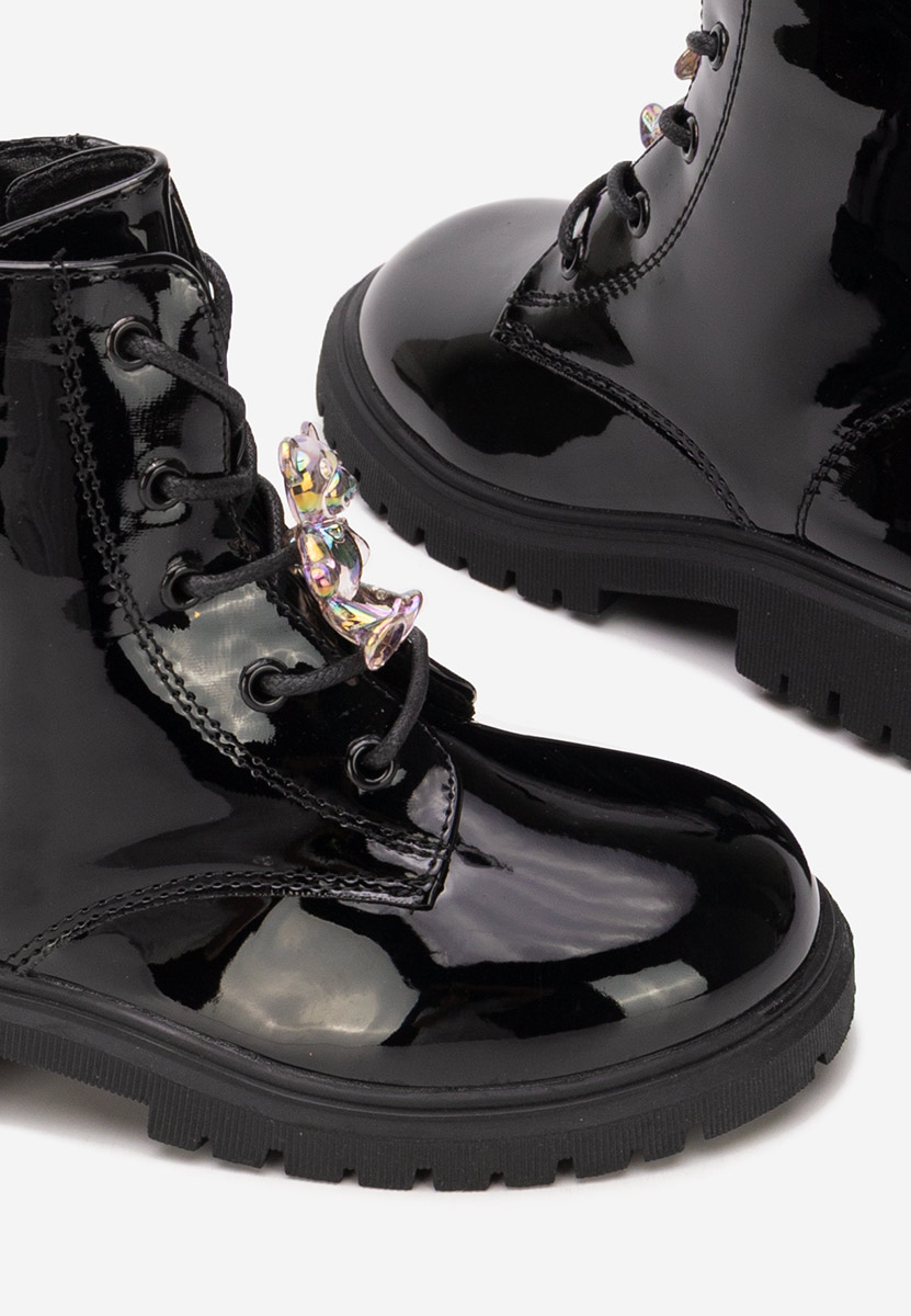 Gležnjače za djevojčice Andonia crno