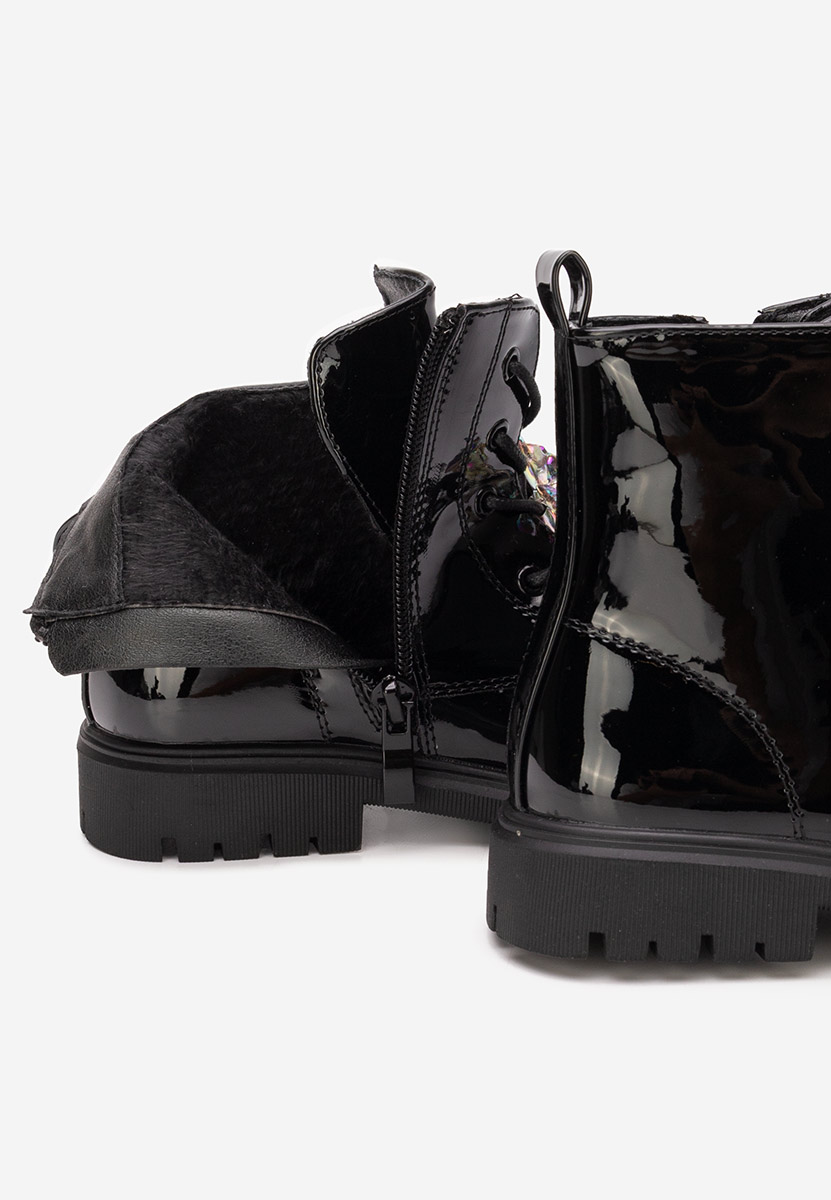 Gležnjače za djevojčice Andonia crno