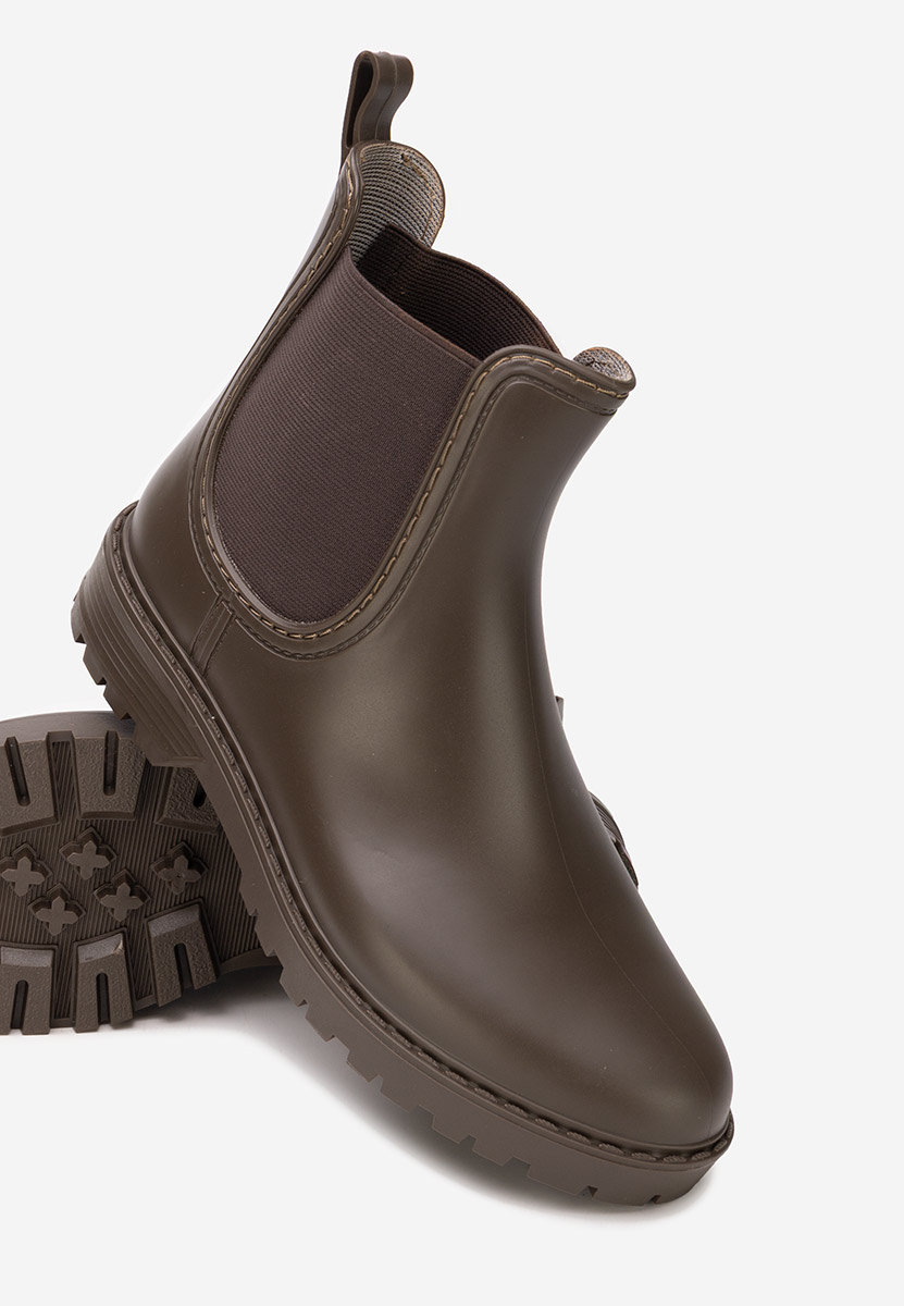 Ženske gležnjače Palisora braon