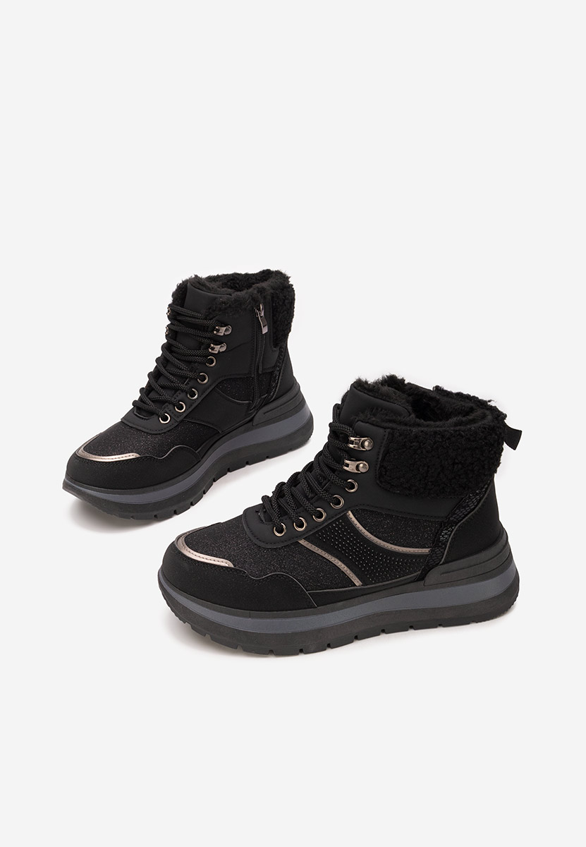 Tenisice sa platformom Nabila crno