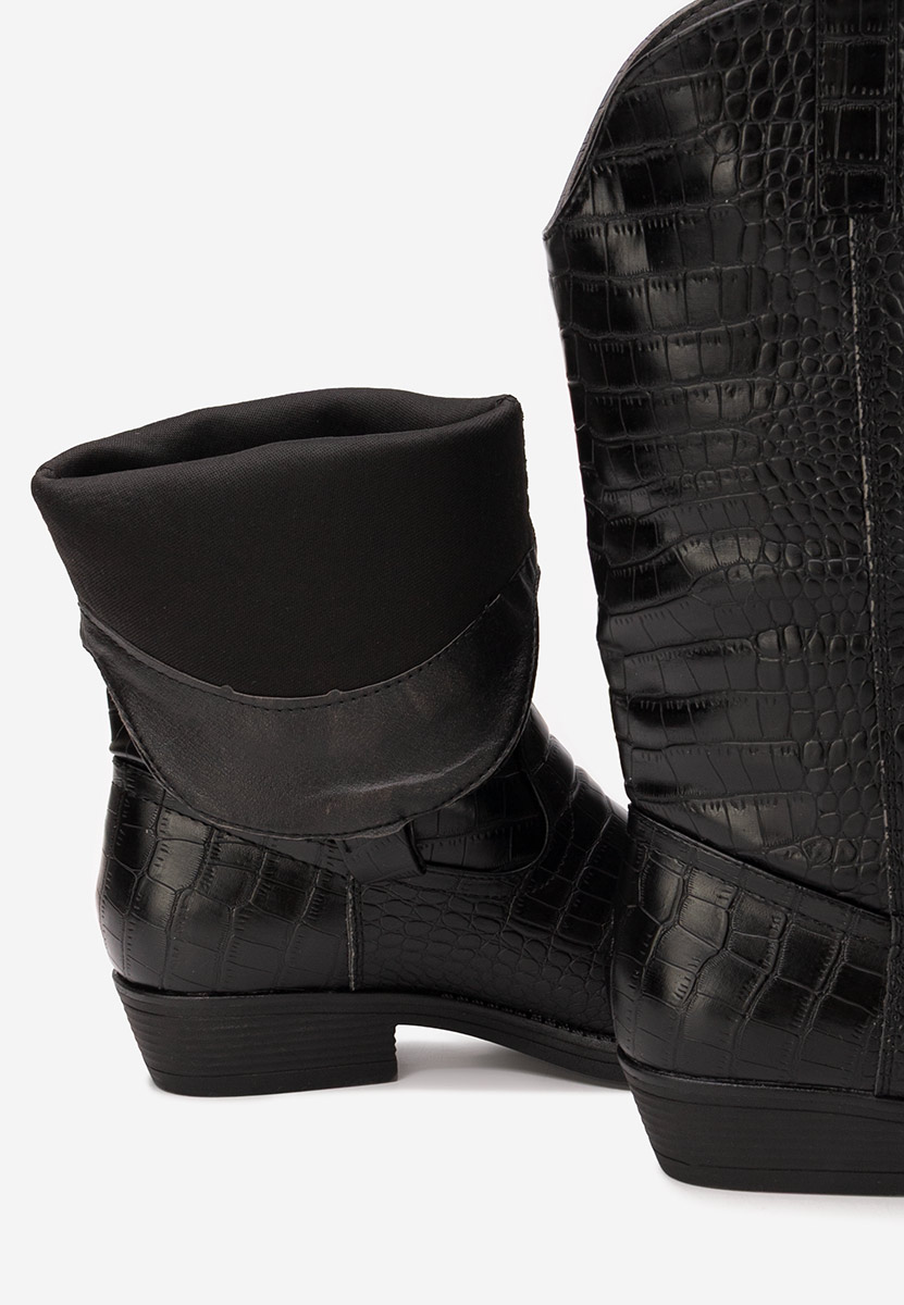 čizme kaubojke Renora crno