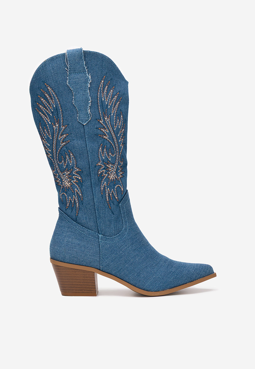Kaubojske čizme Tivaria denim