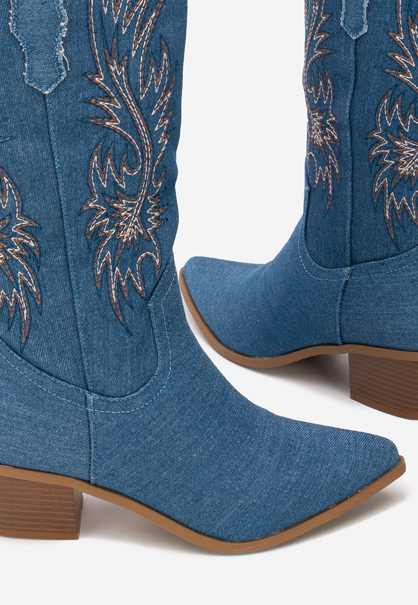 Kaubojske čizme Tivaria denim