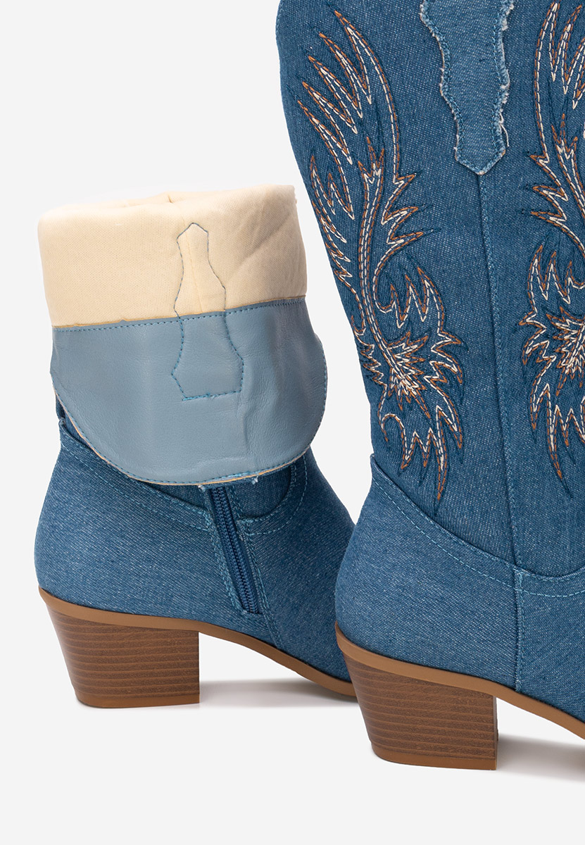 Kaubojske čizme Tivaria denim